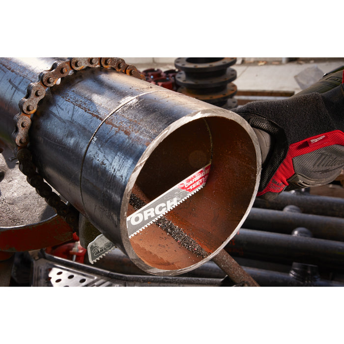 Milwaukee 48475202 SAWZALL 230mm 8TPi Metal Heavy Duty Touch Carbide Teeth Saw Blade - westbasedirect.com