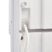 Saxby 48740 Motion PIR 1lt wall IP44 10W Frosted & gloss white pc 10W LED E27 (Required) - westbasedirect.com