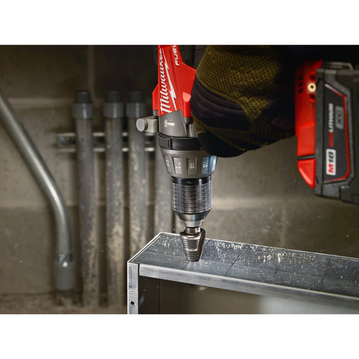 Milwaukee 48899372 Cobalt ALCrN Step Drill Bit 4-20mm