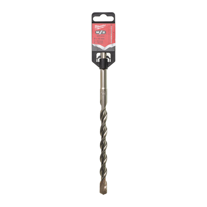 Milwaukee 4932307076 SDS-Plus M2 Drill Bit 12x210mm - westbasedirect.com