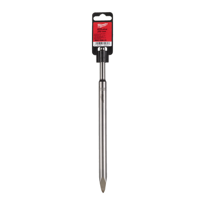 Milwaukee 4932339625 SDS-Plus Pointed Chisel 250mm - westbasedirect.com