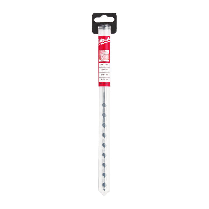 Milwaukee 4932363681 Wood Auger Drill Bit 8x230mm - westbasedirect.com