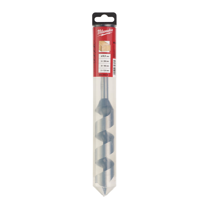 Milwaukee 4932373368 Wood Auger Drill Bit 32x230mm - westbasedirect.com