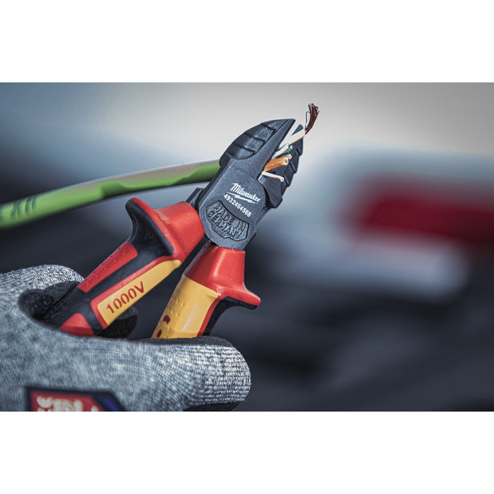 Milwaukee 4932464568 VDE Diagonal Cutter 180mm - westbasedirect.com