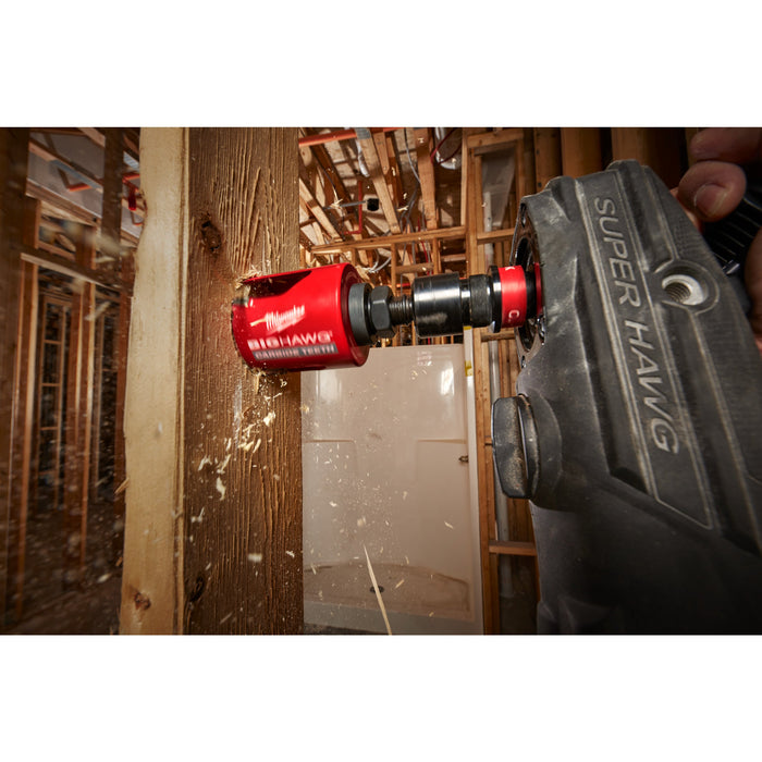 Milwaukee 4932464939 Big Hawg Multi Materal Holesaw Set - 10 Piece - westbasedirect.com