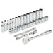 Milwaukee 4932464945 3/8" Drive 32-piece Ratchet + Socket Set Metric - westbasedirect.com