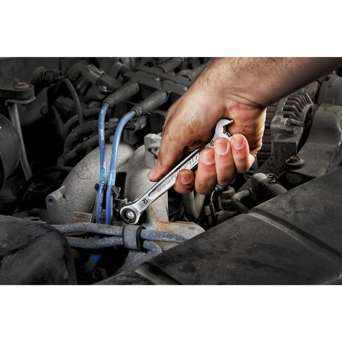 Milwaukee 4932464994 15 Piece MAXBITE Ratcheting Metric Combination Spanner Set - westbasedirect.com