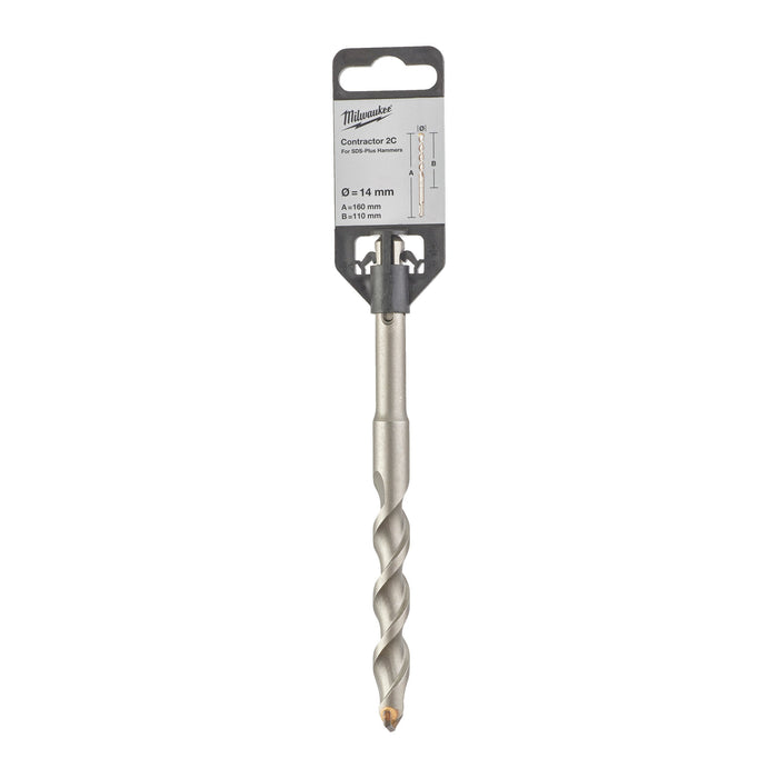 Milwaukee 4932471239 SDS-Plus Contractor Bit 14x160mm - westbasedirect.com
