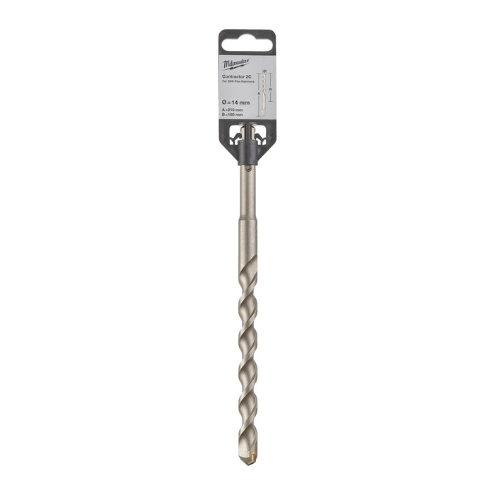 Milwaukee 4932471240 SDS-Plus Contractor Bit 14x210mm - westbasedirect.com