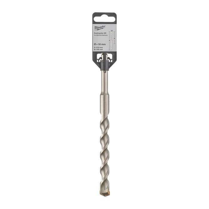 Milwaukee 4932471241 SDS-Plus Contractor Bit 16x210mm - westbasedirect.com