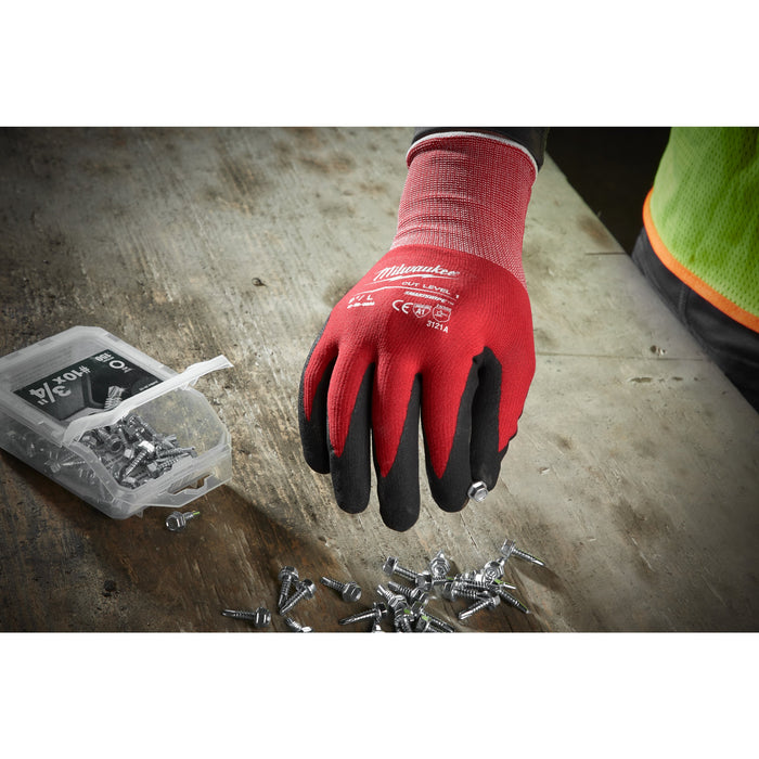 Milwaukee 4932471417 Cut A Gloves - Size 9 / L - westbasedirect.com