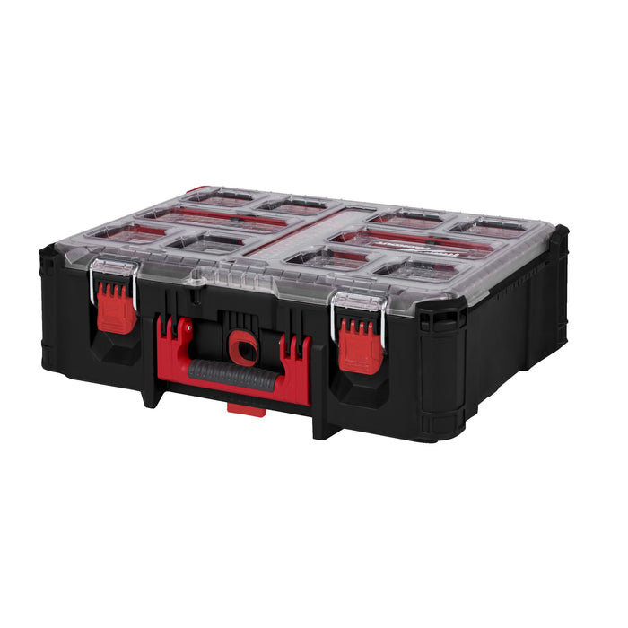 Milwaukee PACKOUT Rolling Drawer, 3 Drawer Tool Box & Deep Organiser Kit