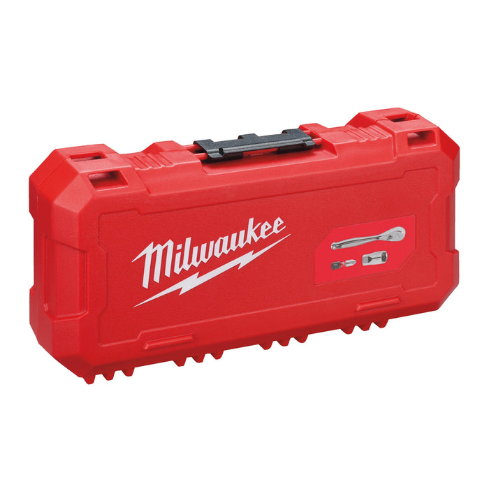 Milwaukee 4932498381 1/4" Metric Ratchet + Socket Set - 38 Piece - westbasedirect.com