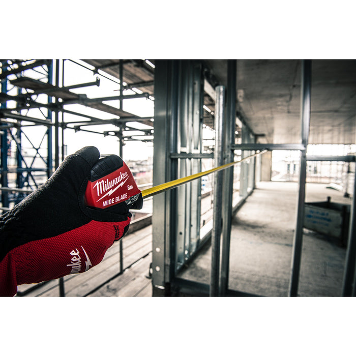 Milwaukee 4932499209 Wide Blade Magnetic (Gen 2) Tape Measure - 8m-35 - westbasedirect.com