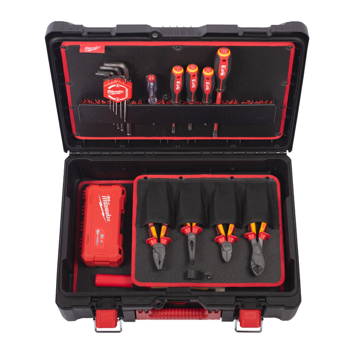Milwaukee 4932499466 PACKOUT Electrician Set - 62 Piece
