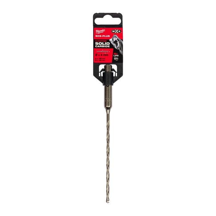 Milwaukee 4932500059 SDS-Plus MX4 Drill Bit 4x165mm - westbasedirect.com