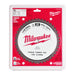 Milwaukee 48404515 203mm x 5/8" 42T Circular Saw Blade for Metal - westbasedirect.com