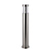 Saxby 49911 Equinox bollard IP44 8W Marine grade brushed stainless steel & clear pc 8W LED E27 Cool White (Required) - westbasedirect.com