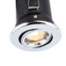 Saxby 50682 ShieldPLUS tilt 50W Chrome effect plate 50W GU10 reflector (Required) - westbasedirect.com