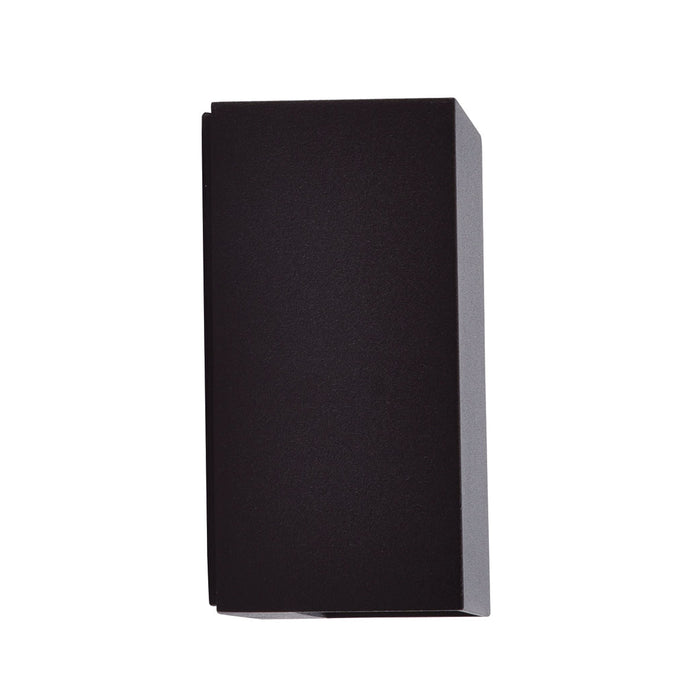 Lutec 5104003012 GEMINI BEAMS 7.5W IP54 LED Outdoor Wall Light 3000K - Matt Black