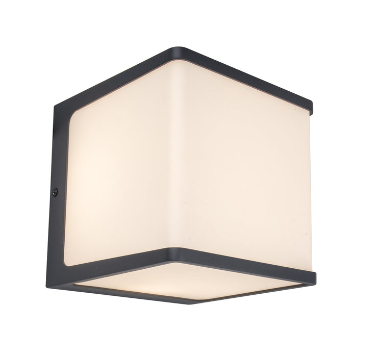 Lutec 5105001125 DOBLO 19.1W IP54 LED Outdoor Wall Light 3000K - Dark Grey