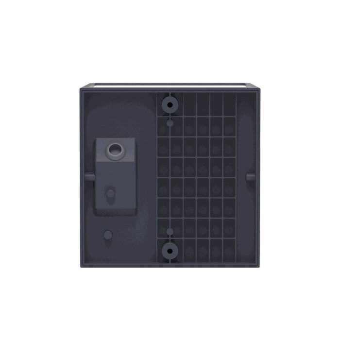 Lutec 5105001125 DOBLO 19.1W IP54 LED Outdoor Wall Light 3000K - Dark Grey