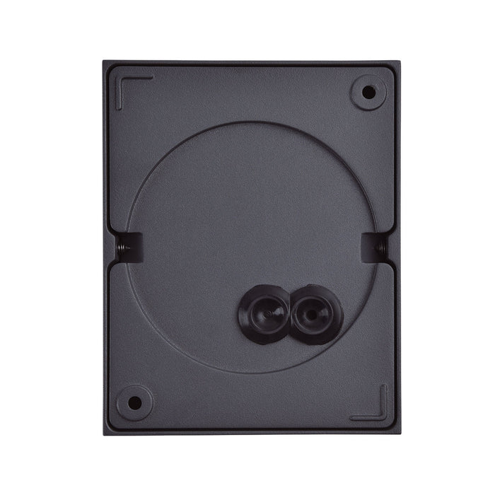 Lutec 5116303118 TWISTO 13W IP65 LED Outdoor Wall Light 3000K/4000K - Dark Grey