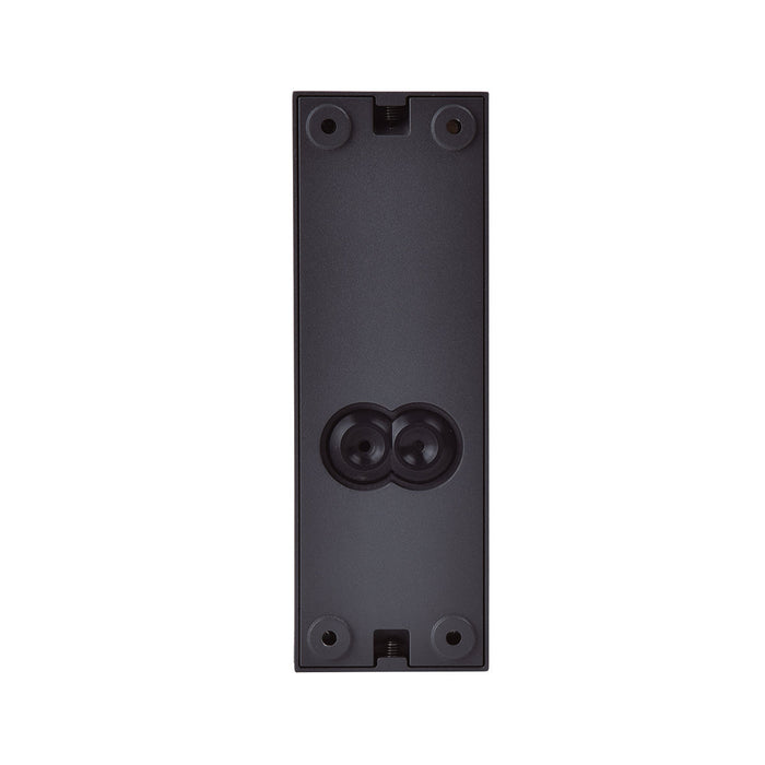 Lutec 5117401118 FARI 10W IP54 LED Outdoor Wall Light 3000K c/w Adjustable Heads - Dark Grey