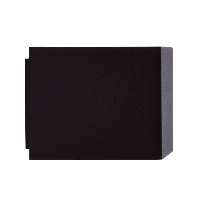Lutec 5189112012 GEMINI 15W IP54 LED Outdoor Up/Down Wall Light 3000K - Matt Black
