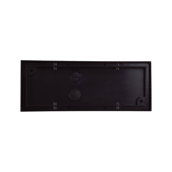 Lutec 5189112012 GEMINI 15W IP54 LED Outdoor Up/Down Wall Light 3000K - Matt Black