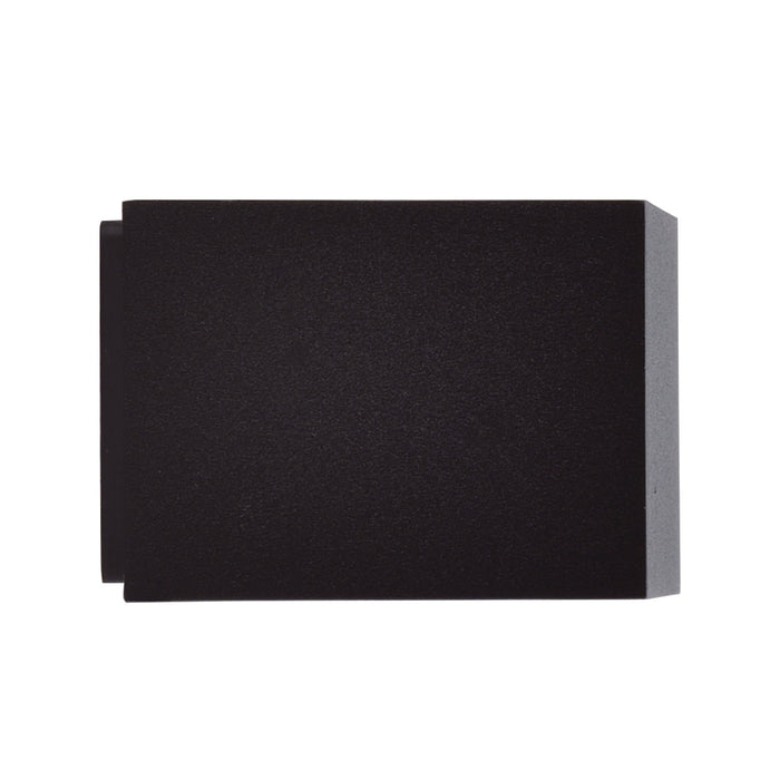 Lutec 5189113012 GEMINI 8.8W IP54 LED Outdoor Wall Light 3000K - Matt Black