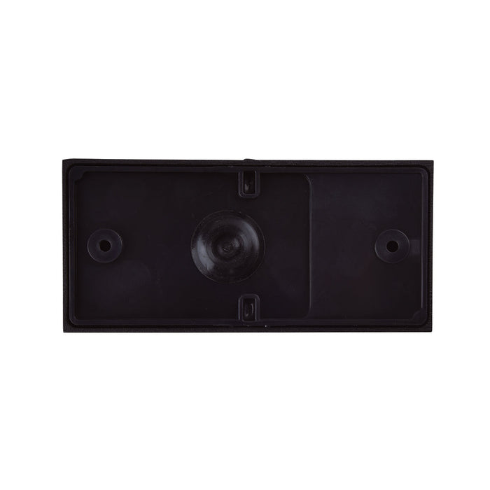 Lutec 5189113012 GEMINI 8.8W IP54 LED Outdoor Wall Light 3000K - Matt Black