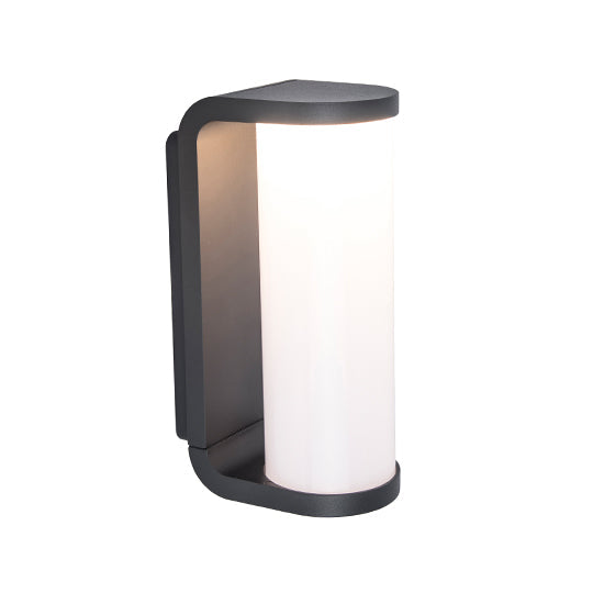 Lutec 5193602118 ADALYN 10.2W IP44 LED Outdoor Wall Light 3000K - Dark Grey