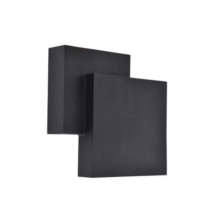 Lutec 5287901012 RIALTO 21W IP44 LED Outdoor Up/Down Wall Light 3000K - Matt Black