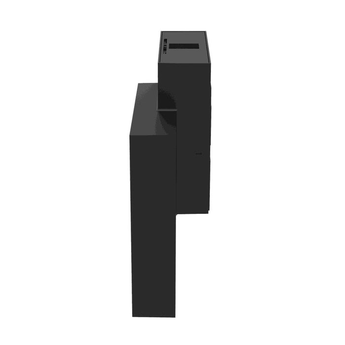 Lutec 5287901012 RIALTO 21W IP44 LED Outdoor Up/Down Wall Light 3000K - Matt Black