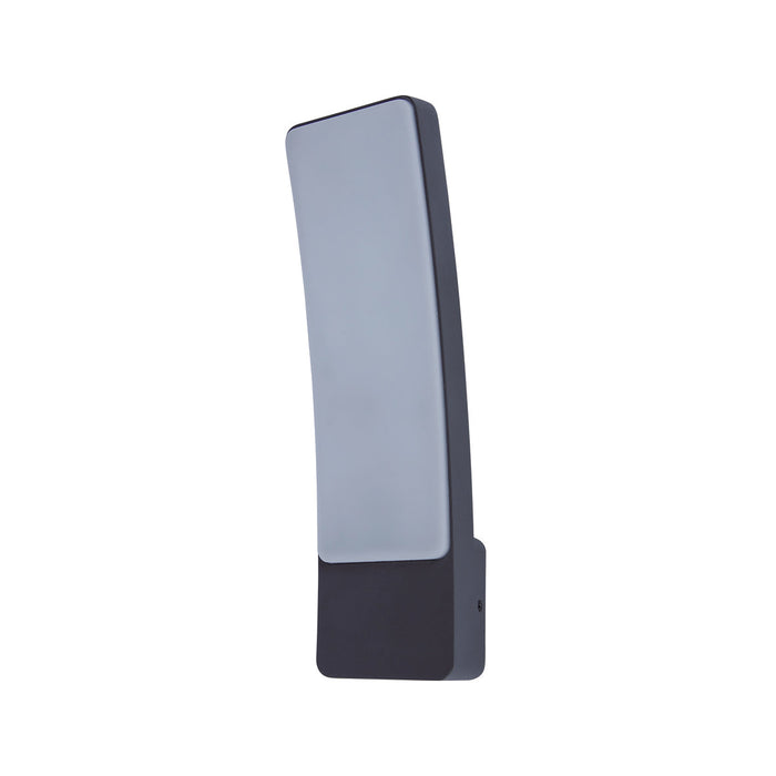 Lutec 5288902118 KIRA 17.3W IP54 LED Outdoor Wall Light 4000K - Dark Grey
