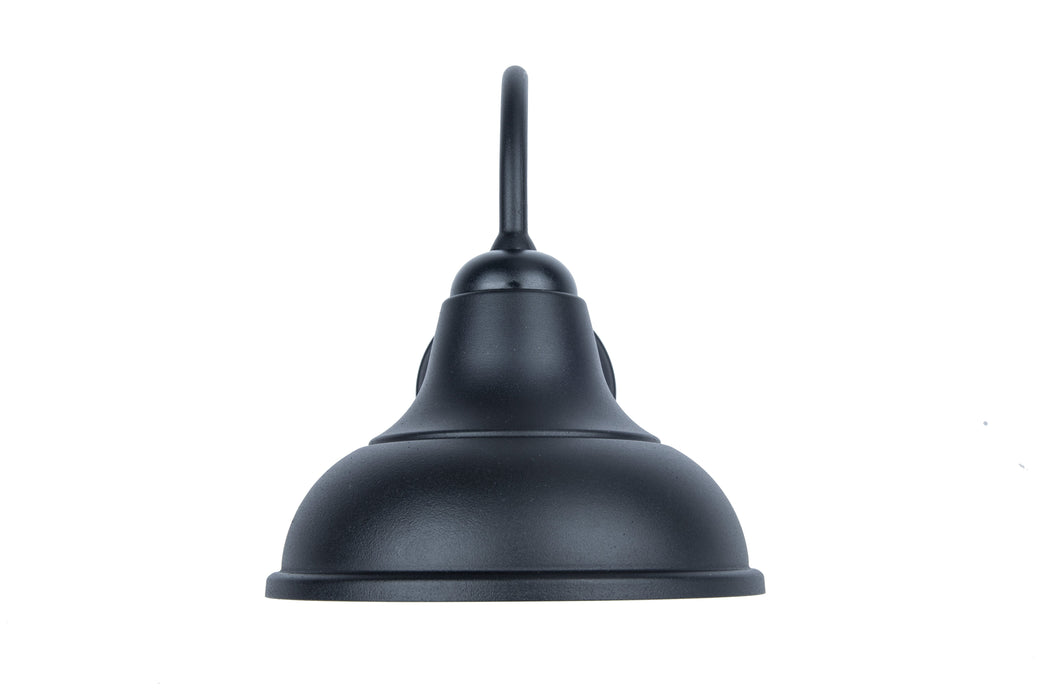 Lutec 5290802012 DETROIT IP23 E27 Outfoor Wall Light - Matt Black (Lamp Not Included)