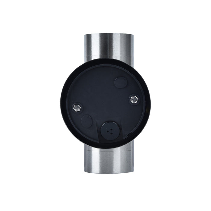 Lutec 5510801001 RADO IP44 GU10 Outdoor Up/Down Wall Light - Stainless Steel (Lamp Not Included)