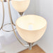 Endon 1805-3SC Alton 3lt Pendant Satin chrome plate & opal glass 3 x 60W E14 golf (Required) - westbasedirect.com