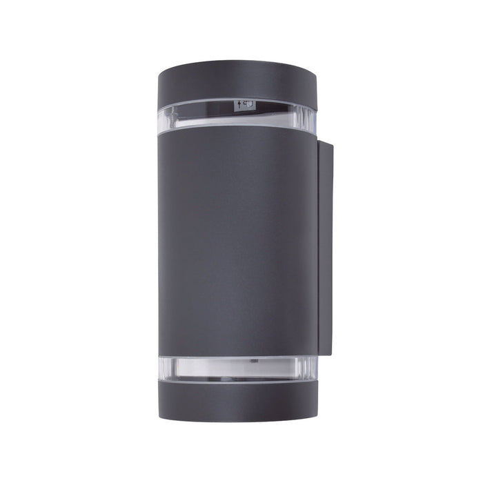 Lutec 5604011118 FOCUS IP44 GU10 Outdoor Up/Down Wall Light - Anthracite Grey (Lamp Not Included)