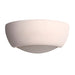 Endon UG-WB-X Eton 1lt Wall Unglazed ceramic 60W E27 GLS (Required) - westbasedirect.com