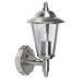 Endon YG-862-SS Klien 1lt Wall Polished stainless steel & clear pc 60W E27 GLS (Required) - westbasedirect.com
