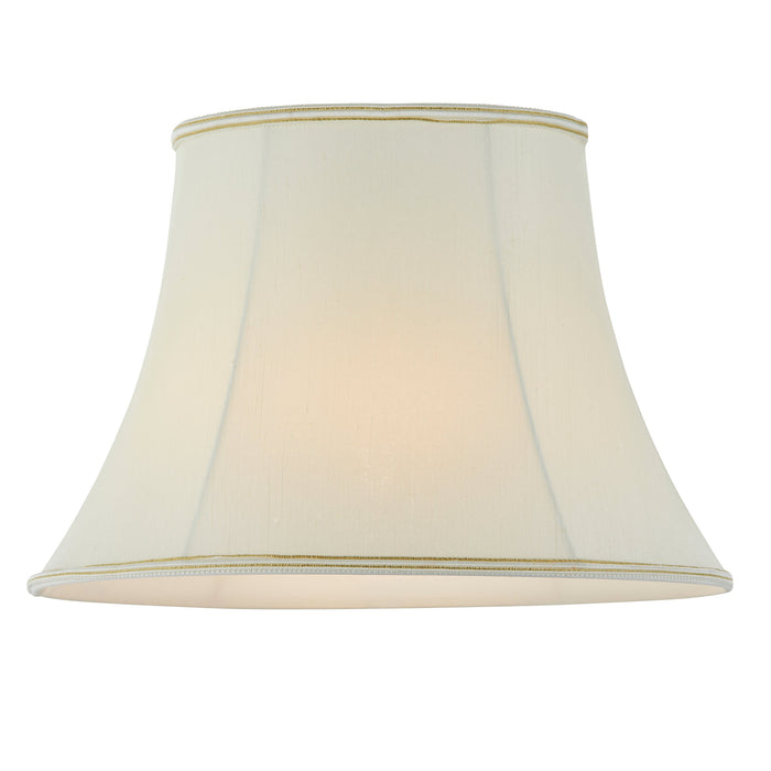 Endon CELIA-14 Celia 1lt Shade Cream fabric 60W E27 or B22 GLS (Required) - westbasedirect.com