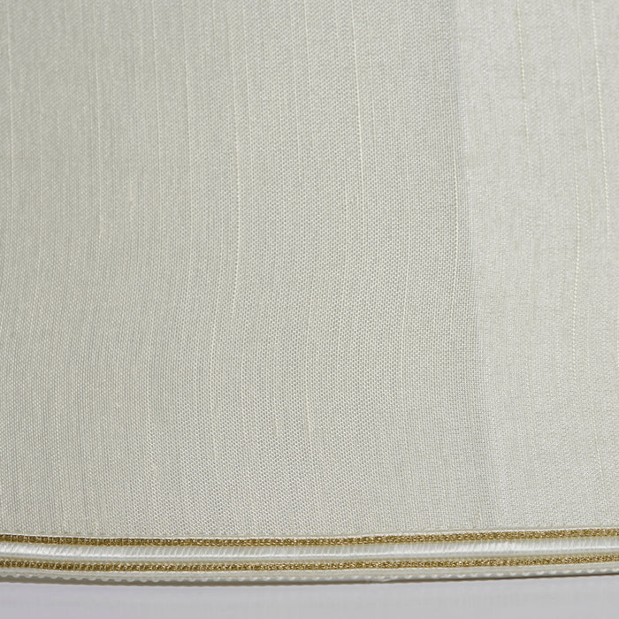 Endon CELIA-14 Celia 1lt Shade Cream fabric 60W E27 or B22 GLS (Required) - westbasedirect.com