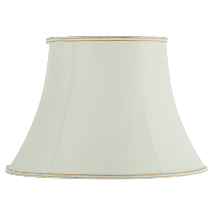 Endon CELIA-14 Celia 1lt Shade Cream fabric 60W E27 or B22 GLS (Required) - westbasedirect.com