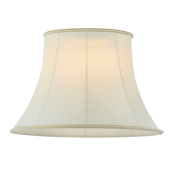 Endon CELIA-16 Celia 1lt Shade Cream fabric 60W E27 or B22 GLS (Required) - westbasedirect.com