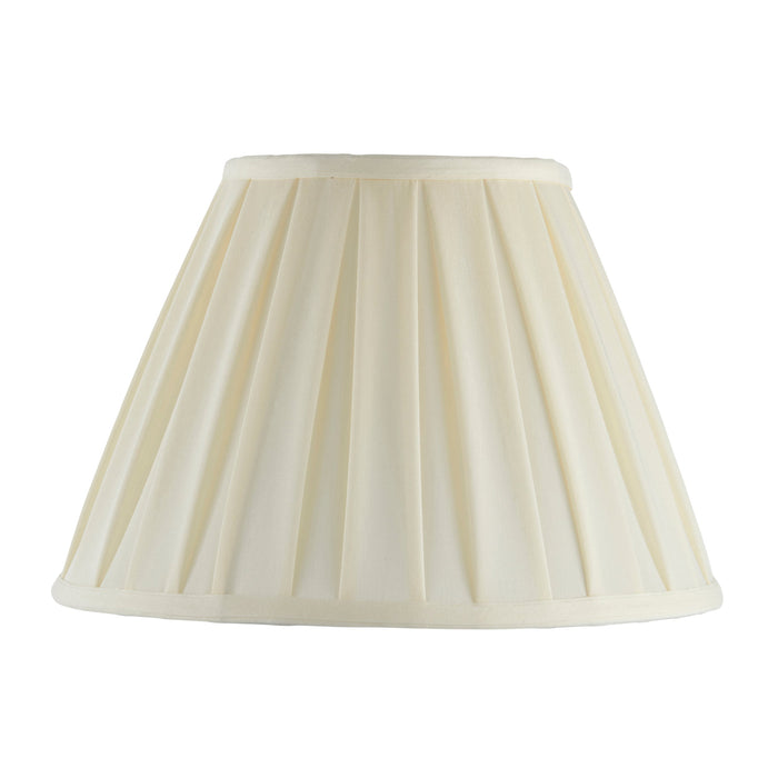 Endon CARLA-14 Carla 1lt Shade Cream fabric 60W E27 or B22 GLS (Required) - westbasedirect.com