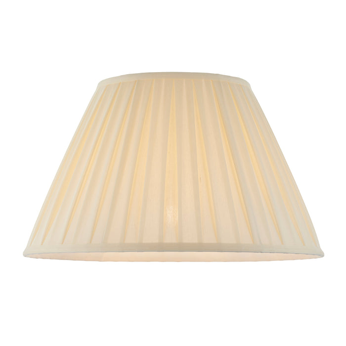 Endon CARLA-18 Carla 1lt Shade Cream fabric 60W E27 or B22 GLS (Required) - westbasedirect.com