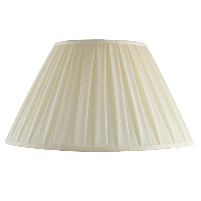 Endon CARLA-22 Carla 1lt Shade Cream fabric 60W E27 or B22 GLS (Required) - westbasedirect.com