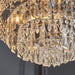 Endon 96826-CH Amadis 6lt Pendant Clear glass & chrome plate 6 x 6W LED E14 (Required) - westbasedirect.com
